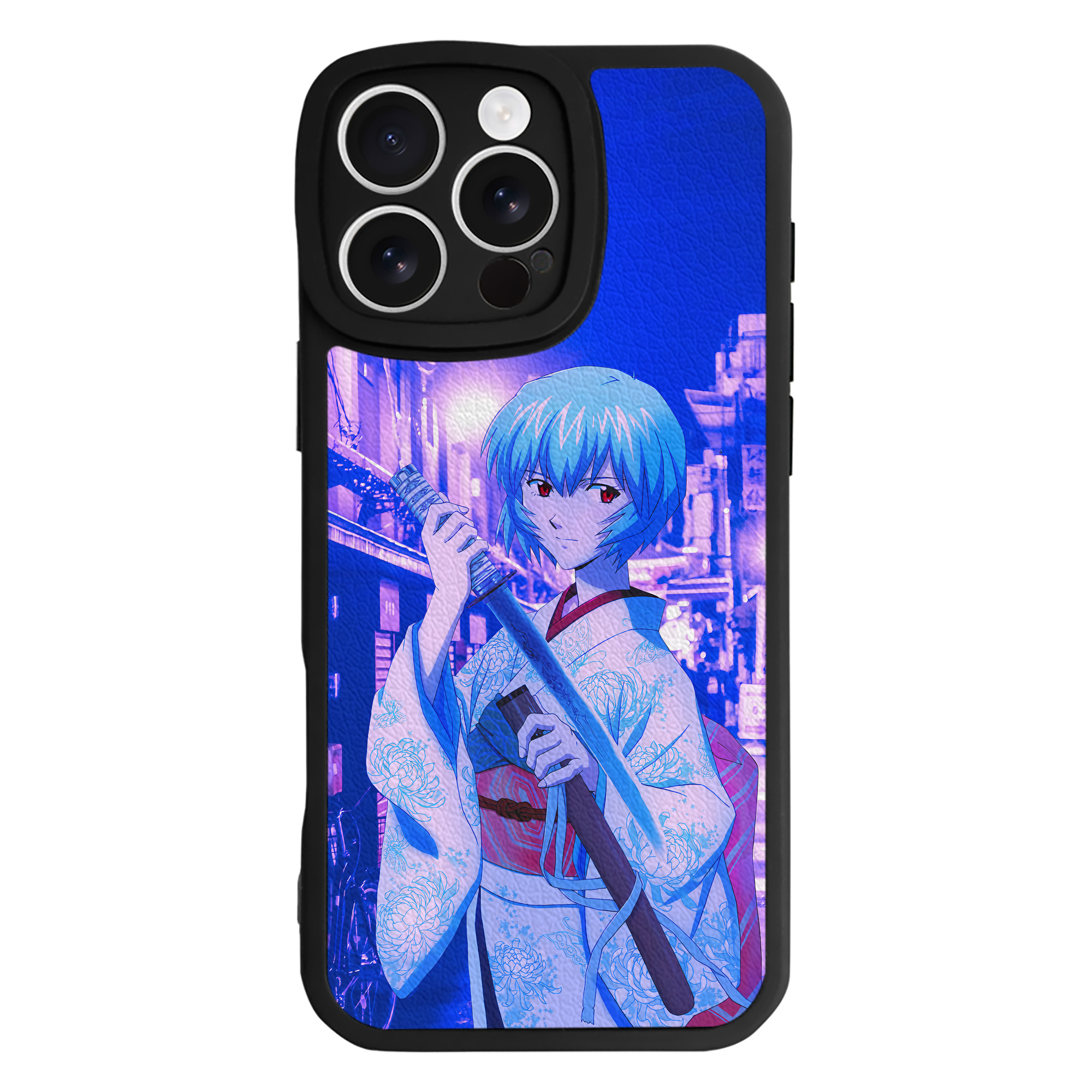 （画像用） EVA 新世紀エヴァンゲリオン 【iPhone 16シリーズ対応】シリコンスマホケース（レザー調） 材質：シリコン